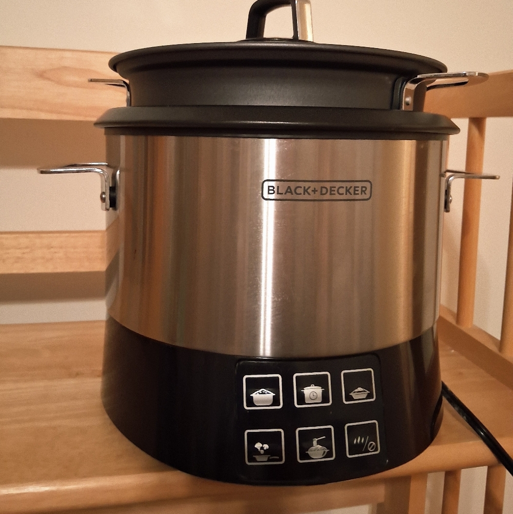 Black & Decker 6 In 1 Stirring Rice And Risotto Cooker
